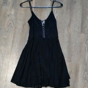 Divided Lace Corset Dress